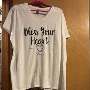 Piper Lou (Gildan Heavy Cotton White Tee) NWOT